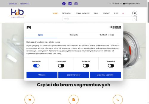 „KOMPONENTY DO BRAM” SPÓŁKA Z OGRANICZONĄ ODPOWIEDZIALNOŚCIĄ